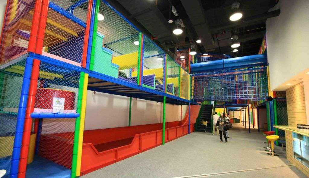 Indoor colourful play centre