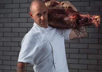 Chef Daniel brooker sofitel macau at ponte 16 portrait meat