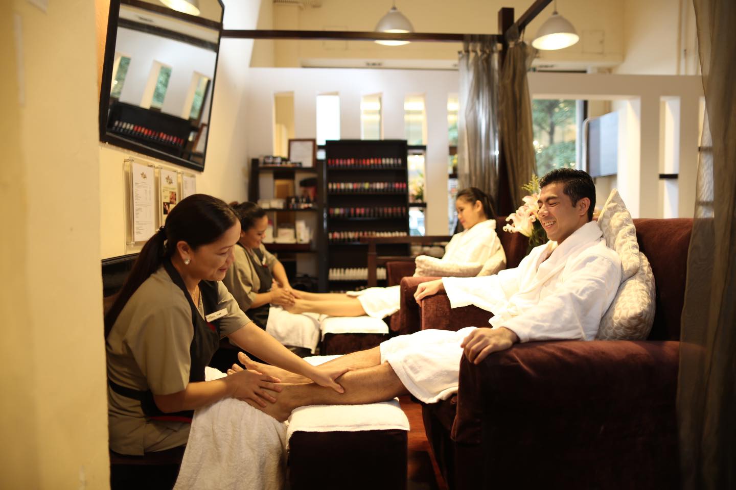 foot massage at La Belle Spa Macau