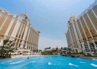 Skytop Wave Pool Grand Resort Deck at Galaxy Macau