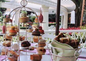 Macau Lifestyle Wynn Macau Croiffle and Cruffin afternoon tea outdoors2