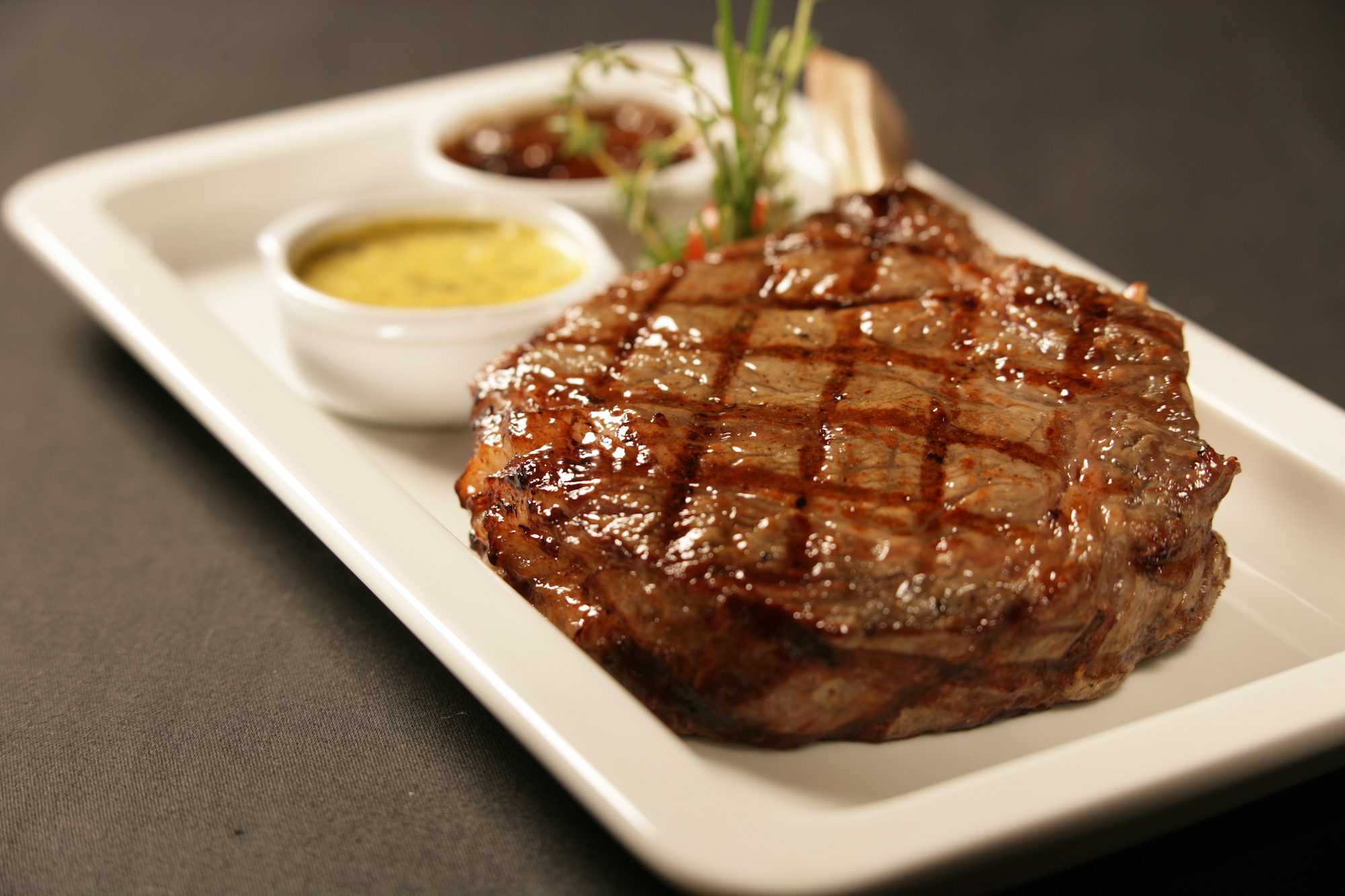 where to Celebrate new year's eve macau 2021 New Zealand Black Angus prime rib-eye at Copa Steakhouse Sands Macao