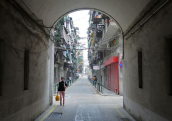 Tunnel close to Rua de Nossa Senhora do Amparo in Macau Haunted places