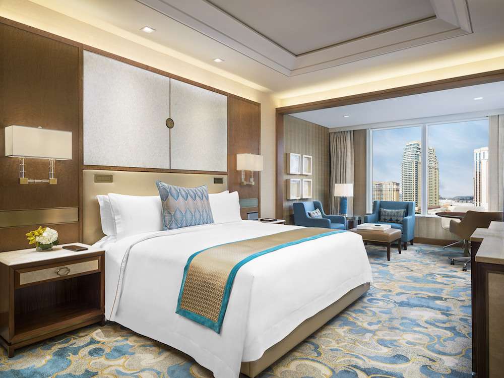 Guest room at The Regis Macao