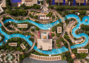 Swimming Pool Galaxy Macau from Above