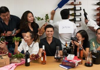 The Flying Winemaker - One Day Express Crash Course in Wine - Macau - Eddie McDougall and the team