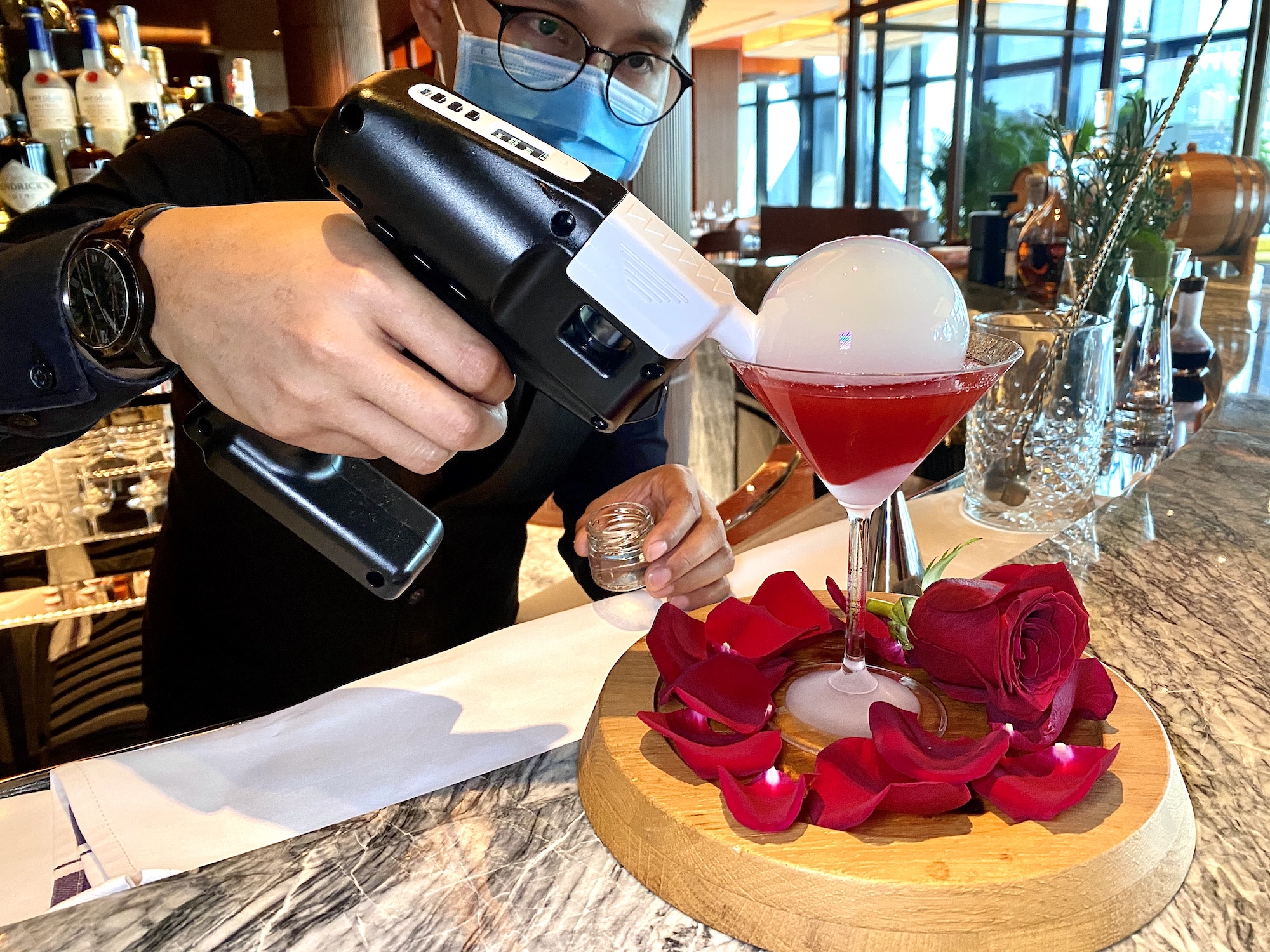 voyages by alain ducasse bar guns and roses